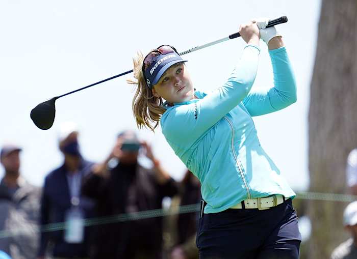 Brooke Henderson plays the 2021 U.S. Women's Open.